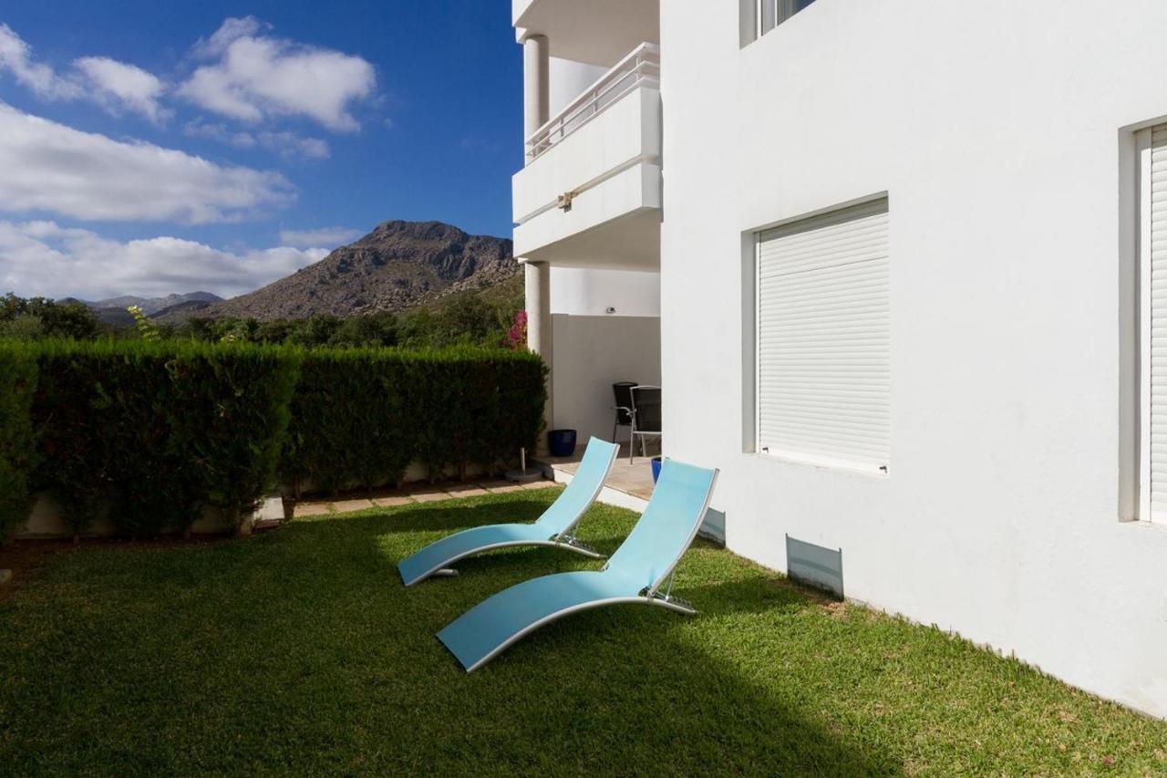 Ground Floor With Private Garden Bellresguard Port de Pollença Exterior foto